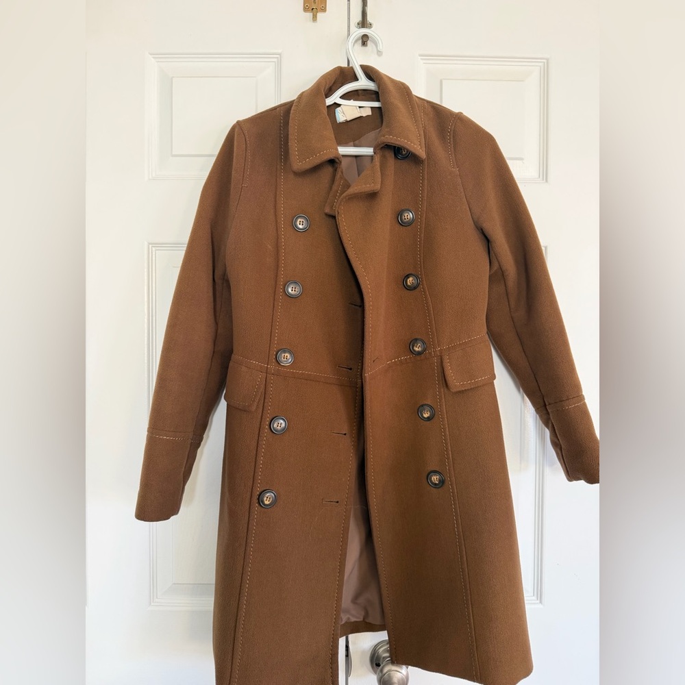 H&M Brown Pea Coat
